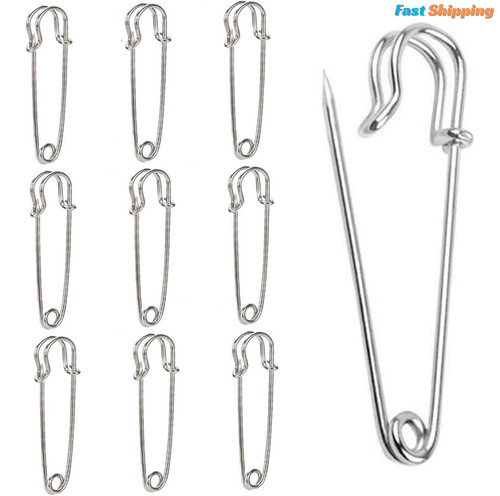 10pcs large safety - safety, pins