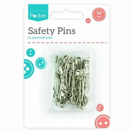 Assorted size safety pins - safety,