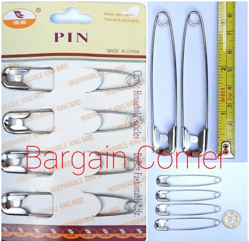 Jumbo safety pins - safety, extra