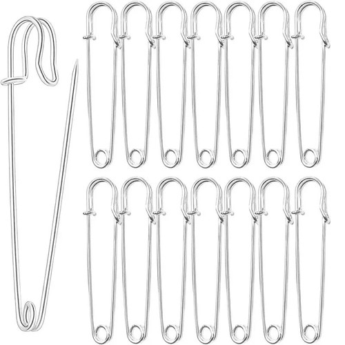 Pcs extra large safety pins - large,