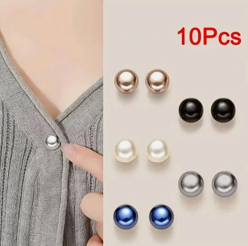 Pearl brooch waist - brooch,