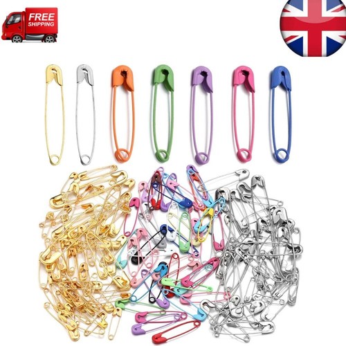 100 pack assorted - safety, pins