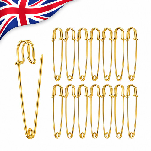20pcs safety pins 7 5cm - safety, 7.5cm
