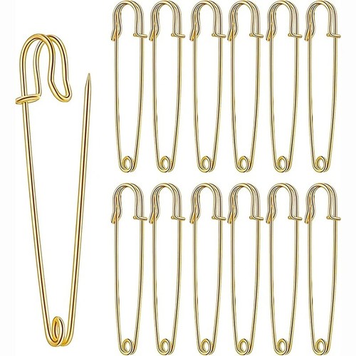 Large safety pins - safety, 7.5cm