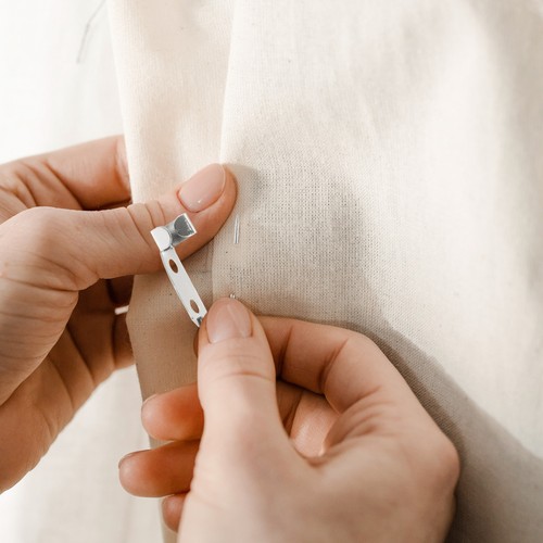 Silver metal diy safety pins - safety,