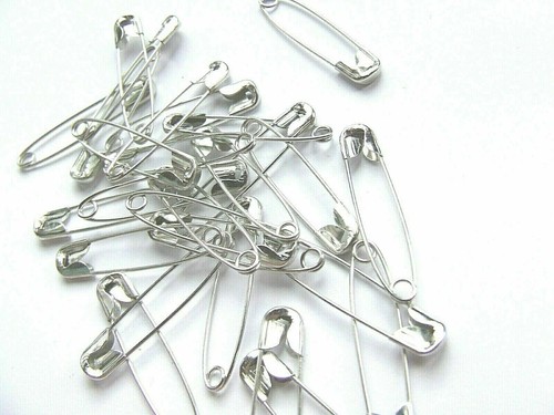 Steel safety pins - safety,