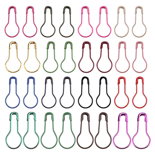 100 metal safety pins gourd - safety,