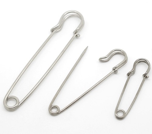 Small large metal kilt - metal, pin