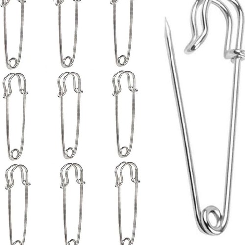 Pcs large safety pins - pcs,