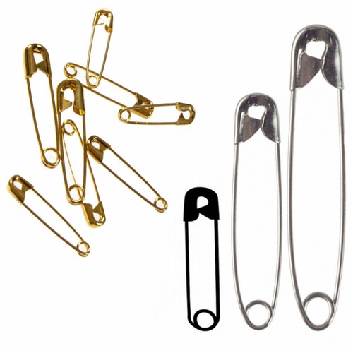 Safety metal pins silver - safety,