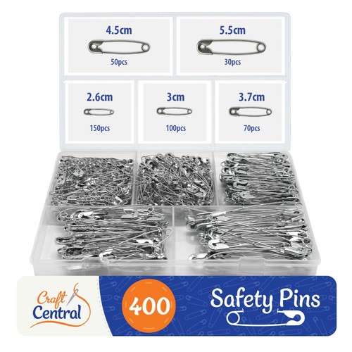 400 800 safety pins assorted - safety,