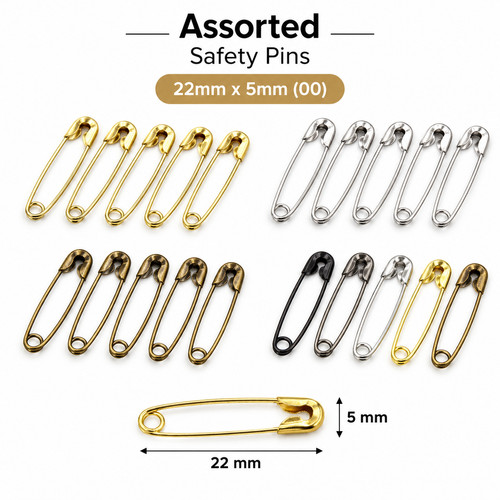 50pc assorted steel safety - x,