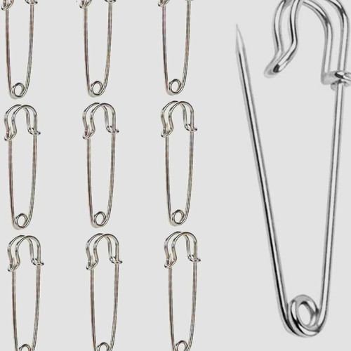 Metal safety pins - safety, 5cm/2