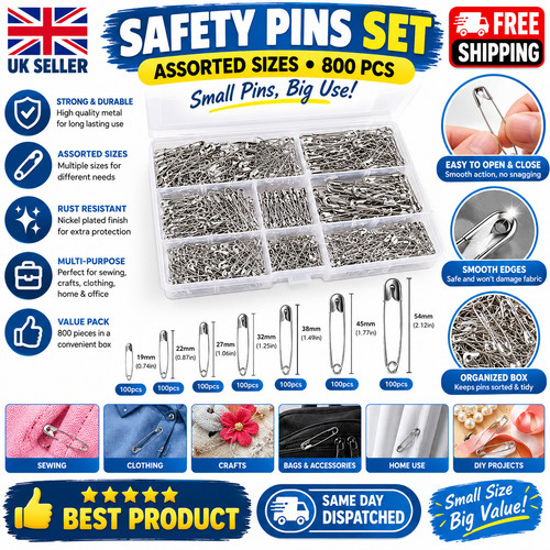 50pc assorted steel - x, safety